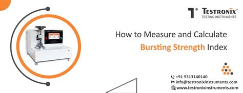 Burst Testing convenience store|how to measure burst strength.